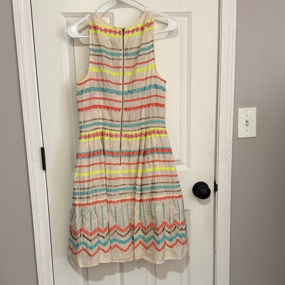 Plenty by Tracy Reese Striped Sunglow Dress Size 10 Anthropologie - Picture 4 of 7
